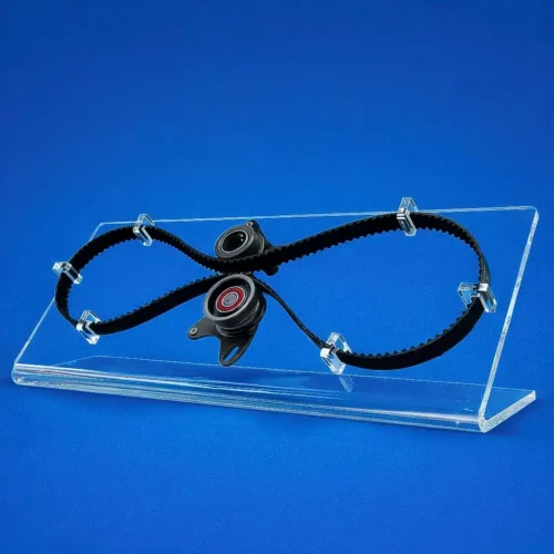 Espositore plexiglass cinghia di distribuzione