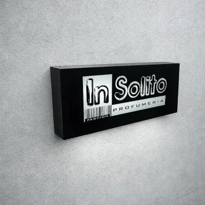 Insegna Scatolata Luminosa in PLEXIGLAS® a Cassonetto