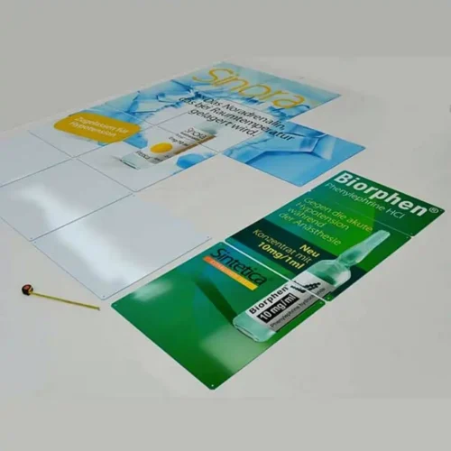 Stampa su pannelli PLEXIGLAS opal con foratura su misura