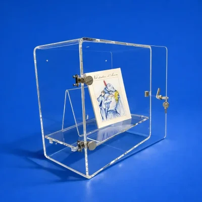 Vetrina plexiglass chiusura a chiave