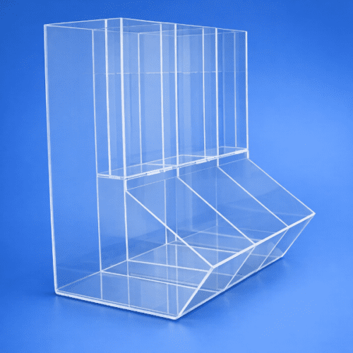 Silos plexiglass per alimenti distributore caffè