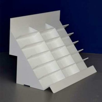 Espositore porta occhiali plexiglass a scaletta