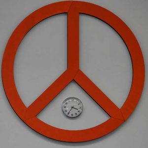sagoma polistirolo simbolo pace diam 250 cm