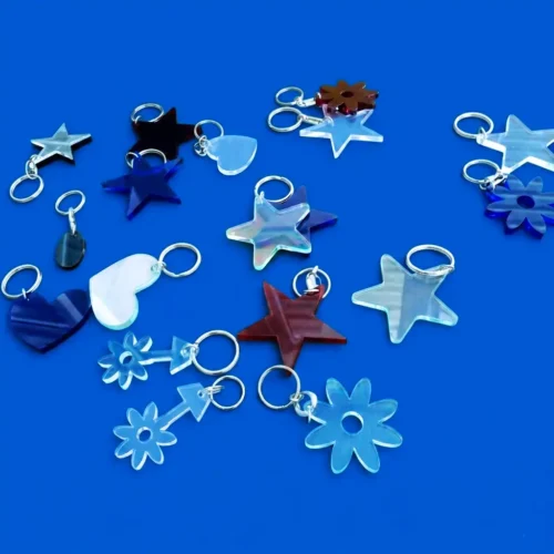 Portachiavi plexiglass colorato festa primavera