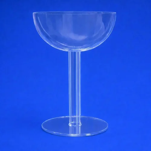 Bicchiere gigante plexiglass trasparente