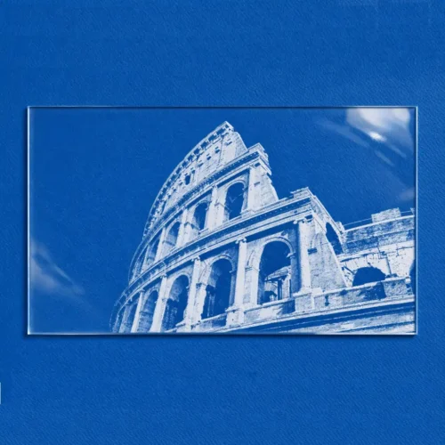 Foto su plexiglass con la marcatura laser