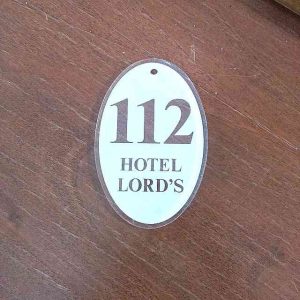 Portachiave plexiglass Hotel Lord's