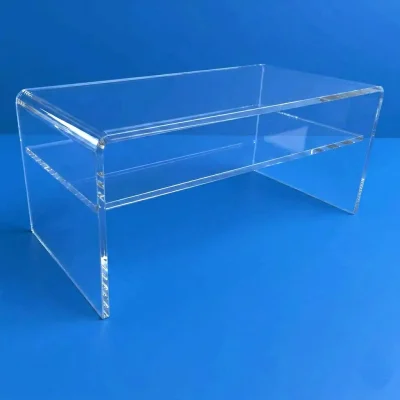 Tavolo salotto plexiglass a ponte