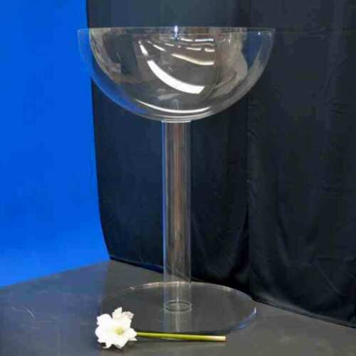 Bicchiere gigante plexiglass trasparente per evento