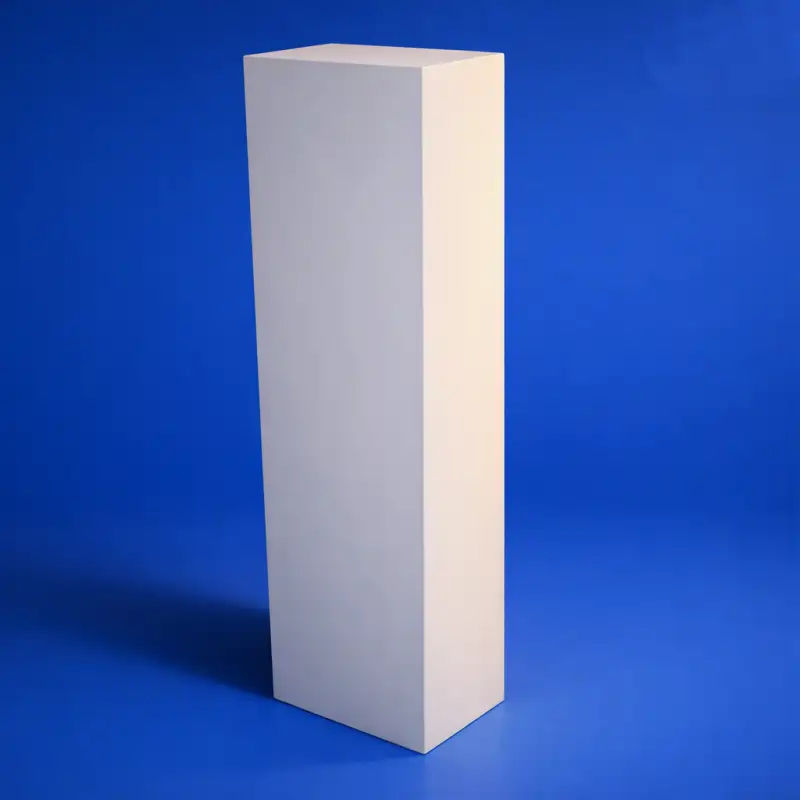 Quale PVC utilizziamo per le nostre lavorazioni? 3 colonna espositore PVC bianco