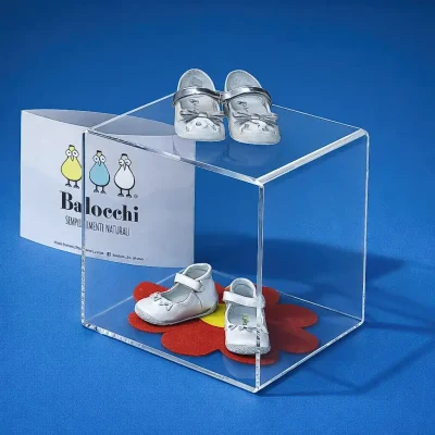 Cubi plexiglass per vetrine componibili