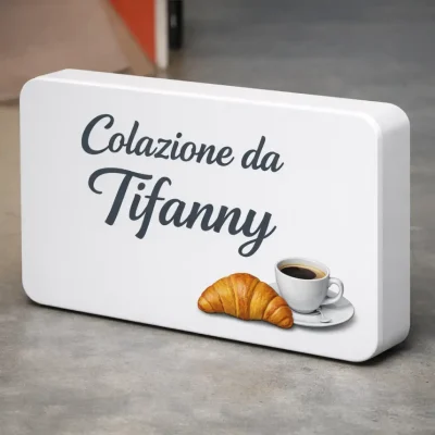 Insegna PVC scatolato Bar Ipermercati