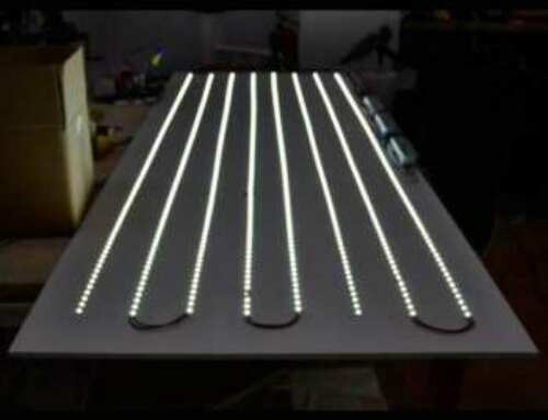Leds pour illuminer le plexiglass
