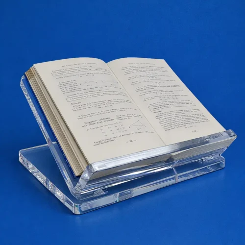 Leggio da tavolo plexiglass piegabile