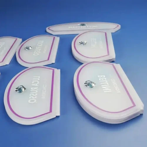 Targhe plexiglass satinato e stampa