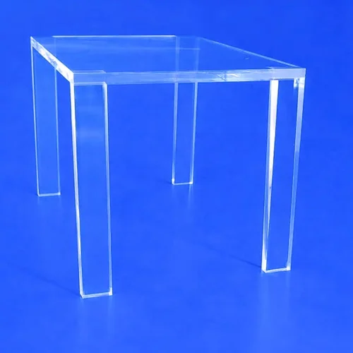 Tavolo massello plexiglass 30mm