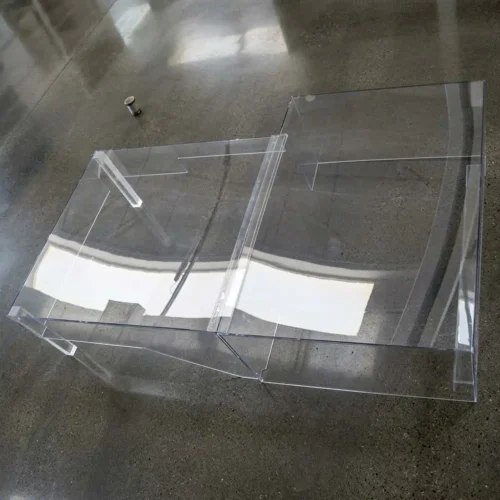 Teca sagomata policarbonato protezione addetti
