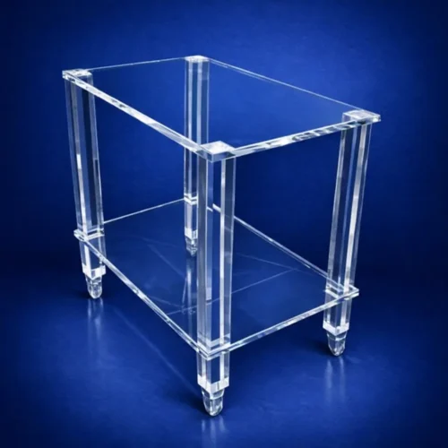 Carrello di servizio di pregio plexiglass