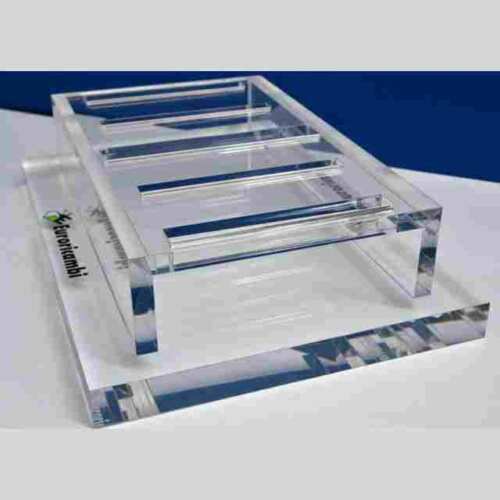 Espositore plexiglass da banco 20 mm