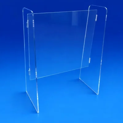 Parafiato plexiglass autoportante smontabile