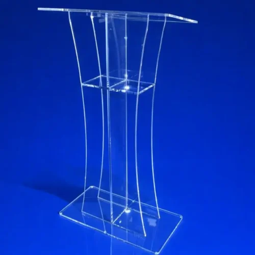 Leggio per chiese in plexiglass trasparente