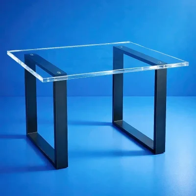 Tavolo PLEXIGLAS® e metallo