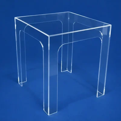 Tavolo quadrato PLEXIGLAS trasparente