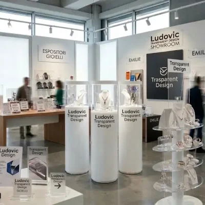 Il PLEXIGLAS ® di LUDOVIC per Retail e Showroom a Bologna