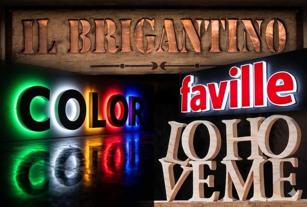 storia delle insegne Ludovic Plexiglass Bologna Casalecchio